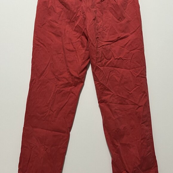 Polo Ralph Lauren Preston Pants Chino Flat Front Salmon Pink Men's size 32x32 - Picture 5 of 7